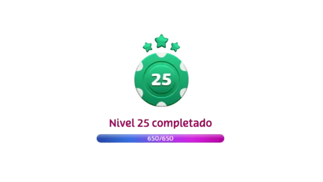 Nível 25 concluído no PlayUZU
